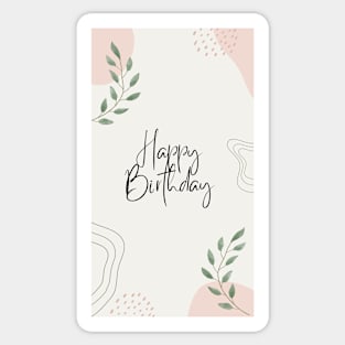 Happy Birthday design Sticker